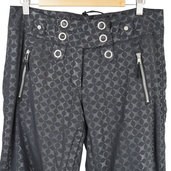 Obermeyer Womens Lani Pants Black Ski Snow Size 8 Style 95100 - Picture 4 of 16